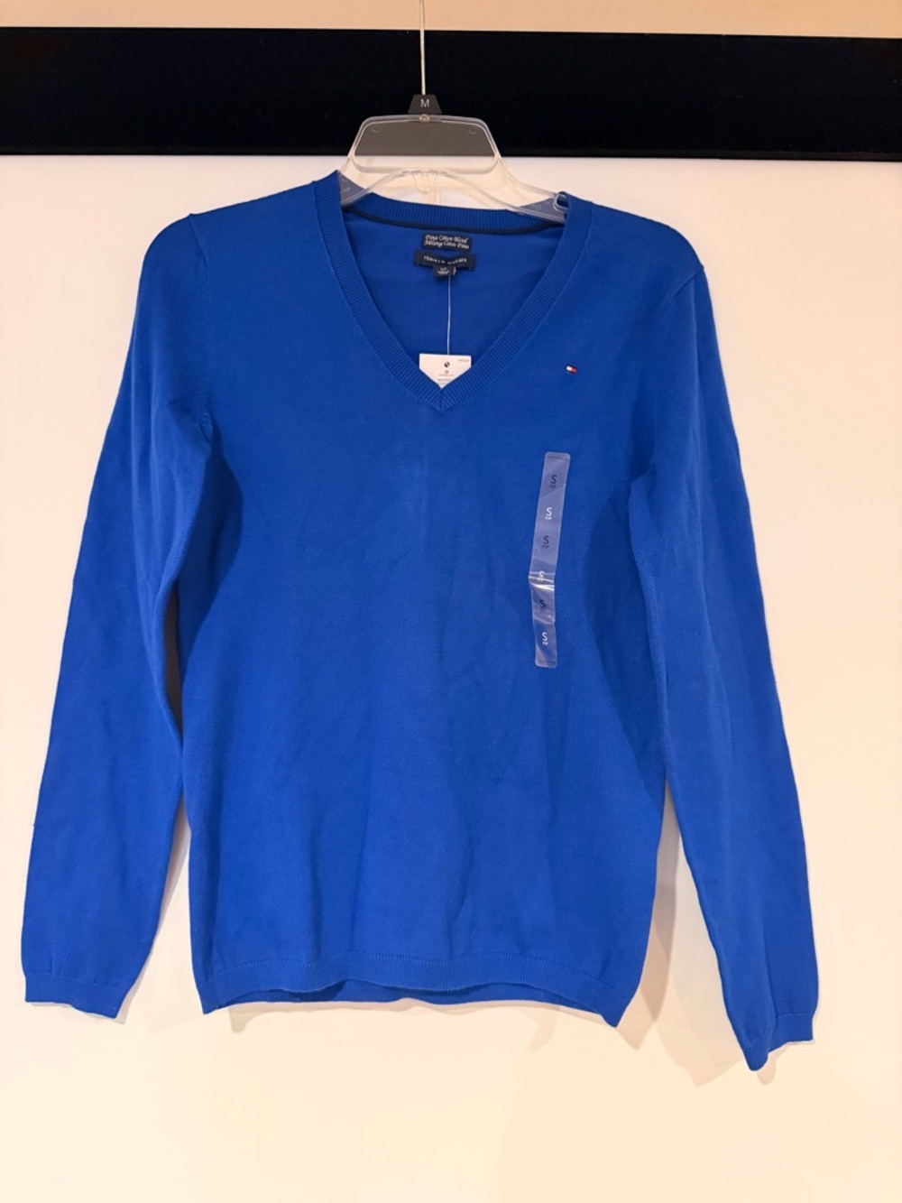 Tommy Hilfiger V-Neck Sweater - Cobalt Blue